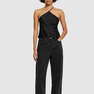 **NWT** ANINE BING - 100% SILK One-Shoulder Mandy Top